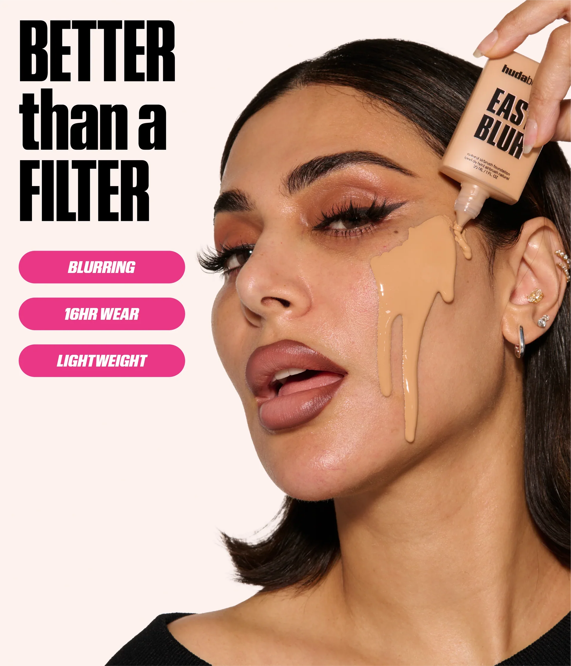 Easy Blur Natural Airbrush Foundation With Niacinamide
